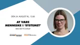 Et af UlykkesPatientForeningens webinarer