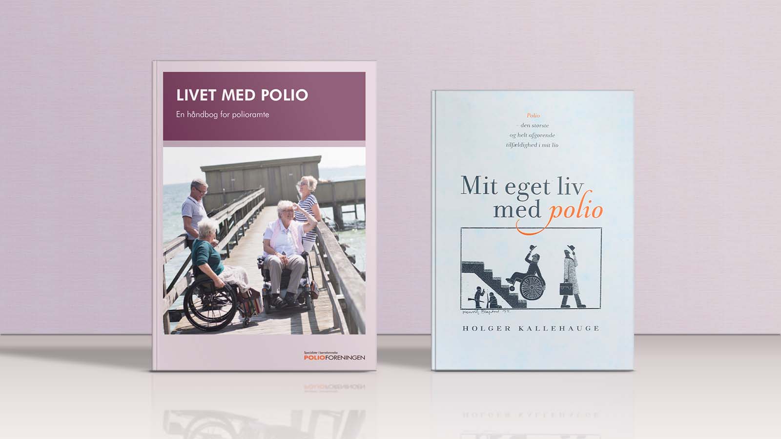To boeger om livet med polio