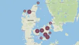 Danmarkskort over tilgængelige naturoplevelser